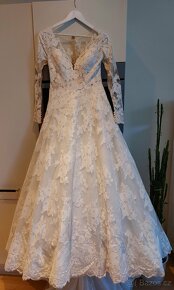 Prodám svatební šaty od španělské módní značky Pronovias - 4