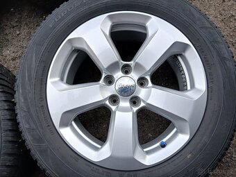 Prodám sadu Orig ALU kol Jeep 225/60R17 zimní - 4