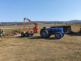 vyvážecí přívěs 4600 kg, za traktor - 4