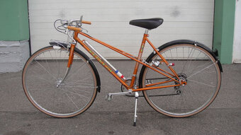 Peugeot, 1979, nádherné dámské kolo, oranžová perleť - 4