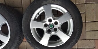 Originální Škoda ALU ráfky 6Jx14 ET43 - 4