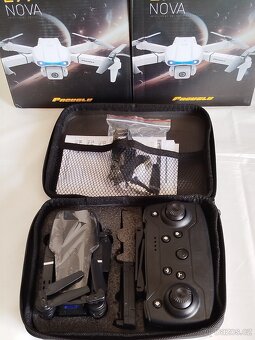 NOVÝ MINI DRON E99 NOVA 2 BATERIE - 4