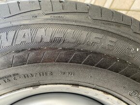 4x letní pneu Semperit s disky 215/75 R16 C zátěžové - 4