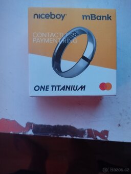 Platební prsten Niceboy one Titanium - 4
