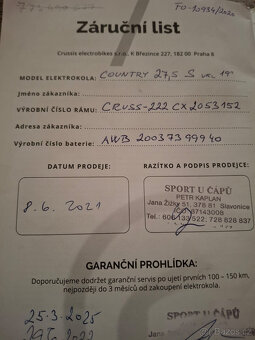 Prodám dámské elektrokolo Crussis - 4