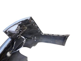 Zadní nárazník stříbrná metalíza LY7W Audi A8 4E D3 sedan - 4