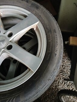 ALU Dezent R16, 5x112 + pneu 205/55 R16 - 4