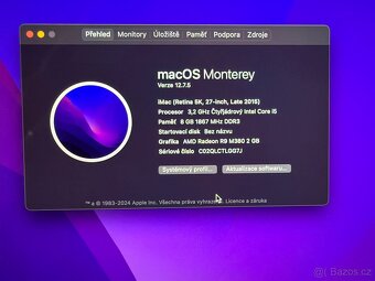 iMac 27” i5 SSD 512GB/8GB ram - macos + windows - 4
