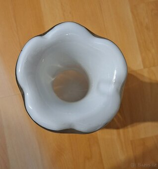 Skleněná opálova váza - 4