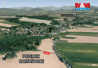 Prodej pole, 1134 m², Bartošovice - 4