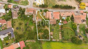 Prodej stavebního pozemku v obci Řepín  1000m2, 128923 - 4