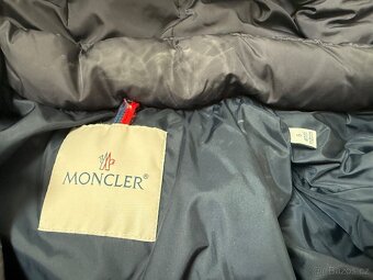 Detska bunda MONCLER s pravou kozesinou - 4