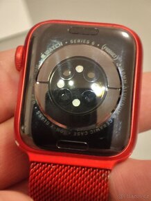 Prodám Apple Watch 6 40mm červené - 4