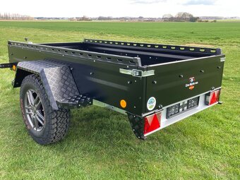 Přívěs Valník Bržděný 1.3T Offroad BLACKOUT Bockmann - 4