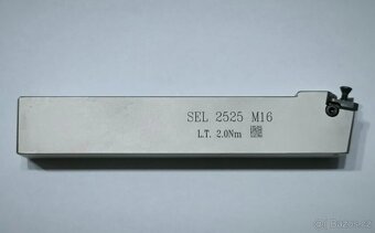 Zavitovy drziak Iscar Sel 2525 M16 + 5 ks platkov - 4