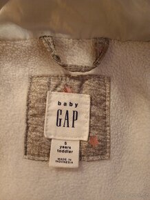 Dívčí zimní kabát GAP vel. 5 let - 4