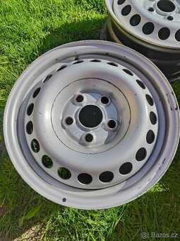 Ocelové disky originál VW r16 5x120 T5 T6 T6.1 - 4