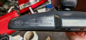 Stropni zrcatko audi Q7 4L cerne sline 4l0857511pk - 4