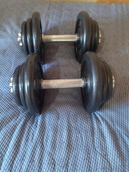 Na predaj: 2× nakladacia činka LIFEFIT – 2×20 kg - 4