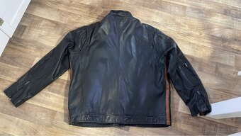 Pánská kožená bunda URBAN – velikost 6XL, pravá kůže - 4