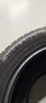 215/55/17 Barum Polaris 5, DOT 2322, vz 8.2mm-7.7mm - 4