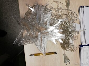 světelný závěs hvězdy - 4