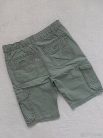 Plátěné kraťasy, vel. 146, zn. F&F - 4