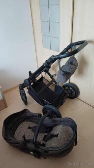 Detský kočík kombinovaný s vajíčkom - 4