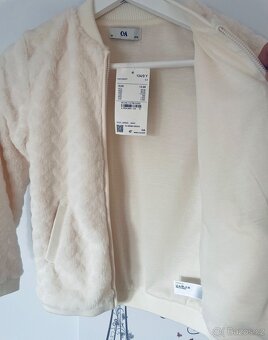 Dívčí svetr na zip C&A - 4