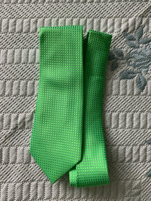 Pánská kravata, zelená - 4