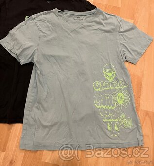 4x triko, tričko s kr. rukávem H&M vel. 146/152 - 4