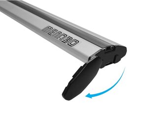 Střešní nosič (příčníky) Menabo Jackson 120 cm, jako nový - 4