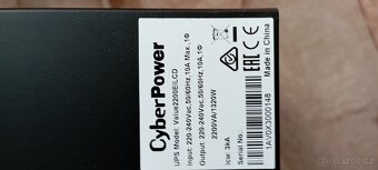 Prodám záložní zdroj UPS CyberPower Value 2200EILCD - 4