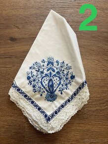 Různé Vejskáčky(kapesníky) Chodský kroj - 4