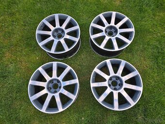 alu kola R18 5x112 AUDI S-Line leštěné, po renovací - 4