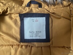 Dětská zimní bunda parka vel. 122 - 4