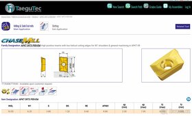 Destičky břitové TaeguTec - APKT 09T3 PER-EM K10 - 4