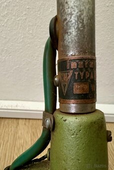 Stará INDUSTRY lampa k připevnění ke stolu polohov FUNKČNÍ - 4