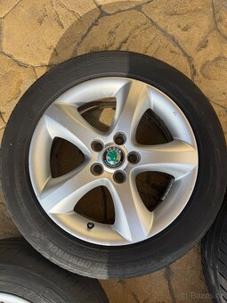 Alu kola Škoda Fabie 2 195/55 R15 - 4