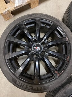 ALU kola 5x112 R18 - letní pneu - 4