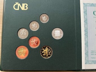 Sada oběžných mincí 2018 proof - semišový obal - 4