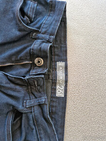 Dívčí kalhoty (džíny) 13-14let , 164cm , 2ks - 4