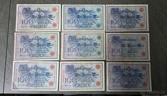 Bankovka 100 Marek - 4