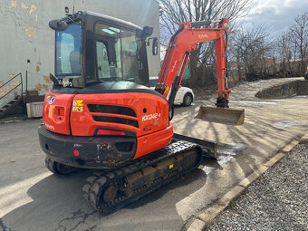 Pásový bagr KUBOTA KX042-4,4200kgprodloužené rameno - 4