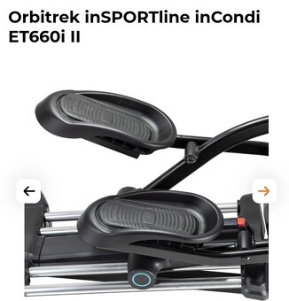 Eliptický trenažer inSPORTline inCondi ET660i - 4