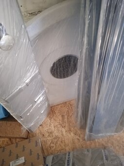 Sprchový box 90x90 hluboká vanička - 4