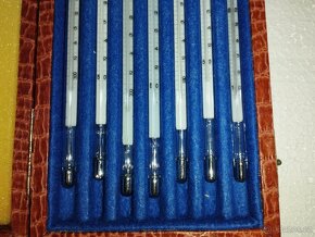 Laboratorní teploměry 0°C-360°C - sada 7 ks - 4