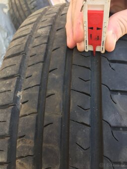 Prodám bmw e36 litá kola na letních pneu Yokohama 205/55/16 - 4