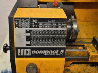 Drehmaschine mit Fräsvorrichtung Emco Compact 5 inkl. Zubehö - 4