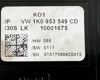 Podvolantová jednotka 1K0953549CD Škoda Superb 2 r.v. 2009 - 4